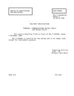 MIL MIL-T-49260A Notice 1 – Inactivation MIL MIL-T-49260A Notice 1 - Inactivation