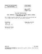 MIL MIL-T-5208B Notice 1 - Inactivation