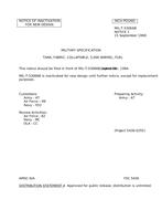 MIL MIL-T-53066B Notice 1 – Inactivation MIL MIL-T-53066B Notice 1 - Inactivation