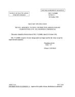 MIL MIL-T-62088B Notice 1 - Inactivation