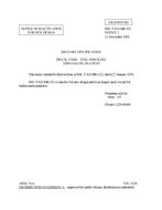 MIL MIL-T-62130B Notice 1 - Inactivation