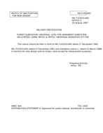 MIL MIL-T-63531 Notice 2 - Inactivation