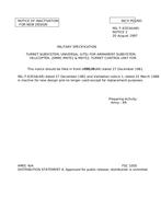 MIL MIL-T-63534 Notice 2 - Inactivation