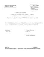 MIL MIL-T-70700A Notice 1 - Inactivation