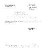 MIL MIL-T-70835A Notice 1 - Inactivation