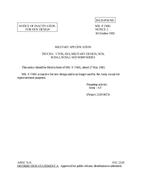 MIL MIL-T-740G Notice 2 - Inactivation