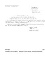 MIL MIL-T-81914/4 Notice 1 – Cancellation MIL MIL-T-81914/4 Notice 1 - Cancellation