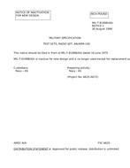 MIL MIL-T-81998 Notice 1 – Inactivation MIL MIL-T-81998 Notice 1 - Inactivation