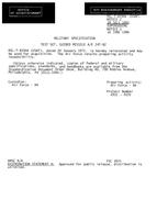 MIL MIL-T-83944 Notice 2 – Reactivation MIL MIL-T-83944 Notice 2 - Reactivation