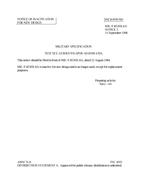MIL MIL-T-85395 Notice 1 - Inactivation