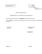 MIL MIL-T-85663 Notice 1 - Inactivation