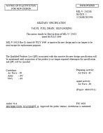 MIL MIL-V-25023B Notice 2 – Inactivation MIL MIL-V-25023B Notice 2 - Inactivation