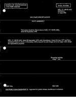 MIL MIL-V-48190 Notice 3 – Inactivation MIL MIL-V-48190 Notice 3 - Inactivation