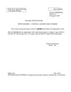 MIL MIL-W-14846B Notice 1 - Inactivation