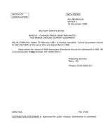 MIL MIL-W-21985 Notice 1 - Cancellation