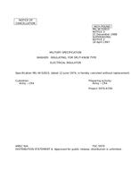 MIL MIL-W-52815 Notice 3 – Cancellation MIL MIL-W-52815 Notice 3 - Cancellation