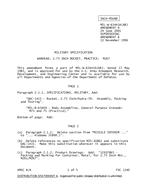 MIL MIL-W-63441A Amendment 9 MIL MIL-W-63441A Amendment 9