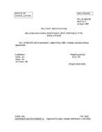 MIL MIL-W-80121B Notice 1 - Cancellation