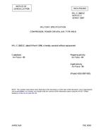 MIL MIL-C-26811C Notice 3 – Cancellation MIL MIL-C-26811C Notice 3 - Cancellation