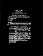 MIL JAN-O-592 MIL JAN-O-592