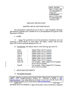 MIL MIL-A-70788A Amendment 3 MIL MIL-A-70788A Amendment 3