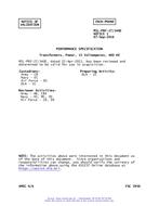 MIL MIL-PRF-27/340E Notice 1 - Validation 1