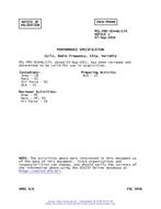 MIL MIL-PRF-83446/17A Notice 2 – Validation 2 MIL MIL-PRF-83446/17A Notice 2 - Validation 2