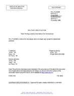 MIL MIL-P-22332B Notice 4 - Inactivation