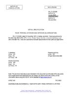 MIL MIL-P-22332B Notice 5 - Cancellation