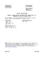 MIL MIL-A-16288/1 Notice 5 - Validation
