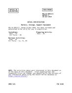 MIL MIL-B-18013/1 Notice 1 – Validation MIL MIL-B-18013/1 Notice 1 - Validation