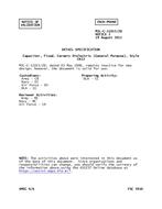 MIL MIL-C-11015/2D Notice 2 - Validation