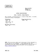 MIL MIL-C-43179C Notice 3 – Cancellation MIL MIL-C-43179C Notice 3 - Cancellation