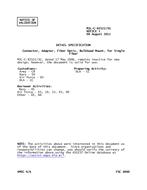 MIL MIL-C-83522/3G Notice 1 - Validation