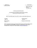 MIL MIL-DTL-3943/134B Notice 3 – Cancellation MIL MIL-DTL-3943/134B Notice 3 - Cancellation