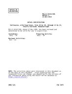 MIL MIL-E-24142/20A Notice 2 – Validation 2 MIL MIL-E-24142/20A Notice 2 - Validation 2