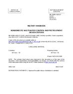 MIL MIL-HDBK-1005/17 Notice 1 - Cancellation