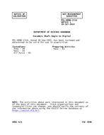 MIL MIL-HDBK-231A Notice 1 - Validation