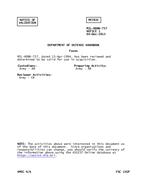 MIL MIL-HDBK-757 Notice 1 – Validation MIL MIL-HDBK-757 Notice 1 - Validation