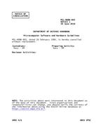 MIL MIL-HDBK-805 Notice 1 - Cancellation