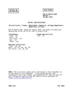 MIL MIL-M-38510/118B Notice 1 – Validation 1 MIL MIL-M-38510/118B Notice 1 - Validation 1