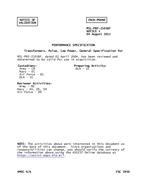 MIL MIL-PRF-21038F Notice 1 – Validation MIL MIL-PRF-21038F Notice 1 - Validation