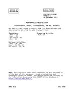 MIL MIL-PRF-27/338D Notice 2 - Validation