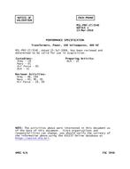 MIL MIL-PRF-27/354E Notice 1 - Validation 1
