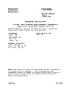 MIL MIL-PRF-28861/2C Notice 1 - Validation 1
