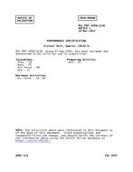 MIL MIL-PRF-3098/123D Notice 1 - Validation 1