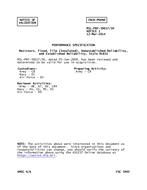 MIL MIL-PRF-39017/3H Notice 1 - Validation 1
