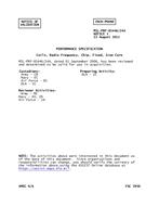 MIL MIL-PRF-83446/24A Amendment 1