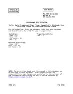 MIL MIL-PRF-83446/26B Amendment 1