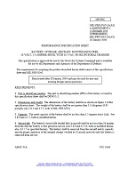 MIL MIL-PRF-8565/1A Amendment 1 (amendment incorporated)